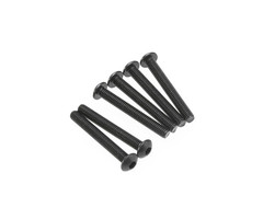 Traxxas 2591 - Screws, 3x23mm button-head machine (hex drive) (6)