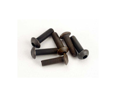 Traxxas 2577 - Screws, 3x10mm button-head machine (hex drive) (6)