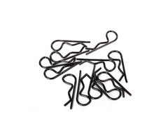 Traxxas 1834A - Body clips, black (12) (standard size)