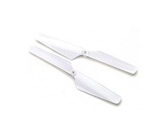 Traxxas 6627 - Rotor blade set, white (2)/ 1.6x5mm BCS (2)