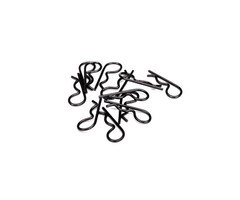 Traxxas 3934A - Body clips, heavy duty (black) (12)