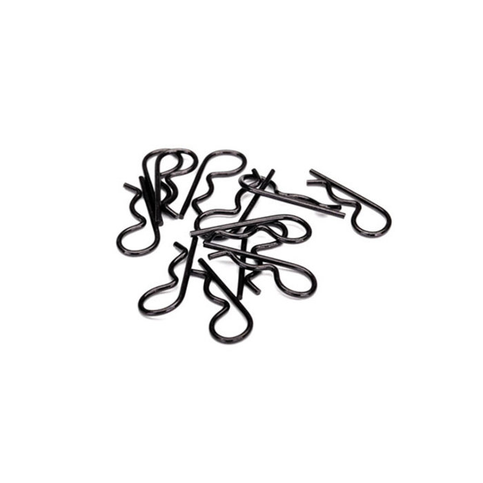 Traxxas 3934A - Body clips, heavy duty (black) (12)