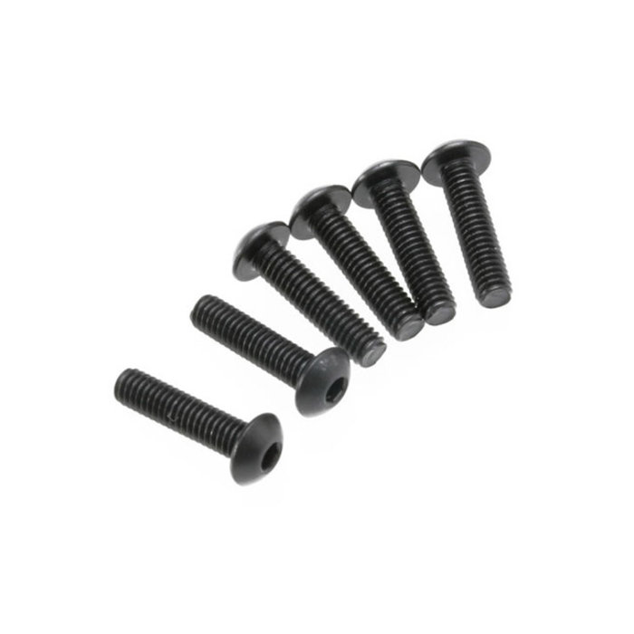 Traxxas 3933 - Screws, 4x16mm button-head machine (hex drive) (6)