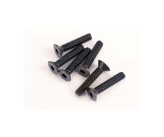 Traxxas 2553 - Screws, 3x15mm countersunk machine (6) (hex drive)