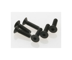 Traxxas 2546 - Screws, 4x15mm countersunk machine (hex drive) (6)