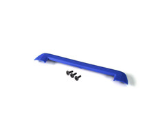 Traxxas tailgate protector, blue/3x10mm fathead screw