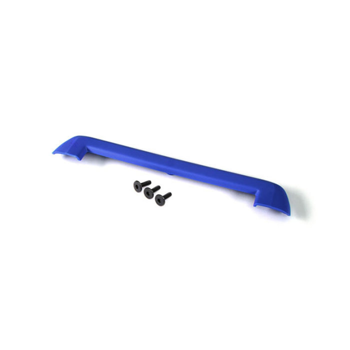 Traxxas tailgate protector, blue/3x10mm fathead screw