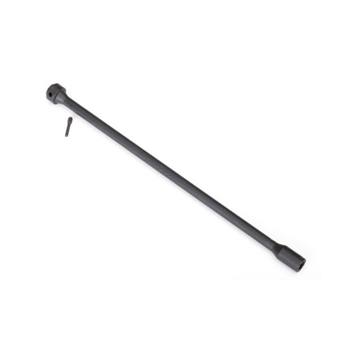 Traxxas 6767 - Driveshaft, center, plastic, (black)/ screw pin