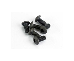 Traxxas 2575 - Screws, 3x6mm button-head machine (hex drive) (6)