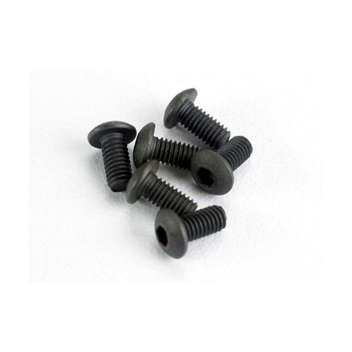 Traxxas 2575 - Screws, 3x6mm button-head machine (hex drive) (6)