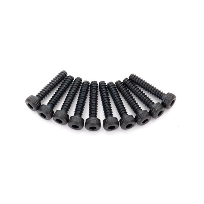 Traxxas 8167 - Screws, 2x10mm cap-head, self-tapping (hex drive) (10)