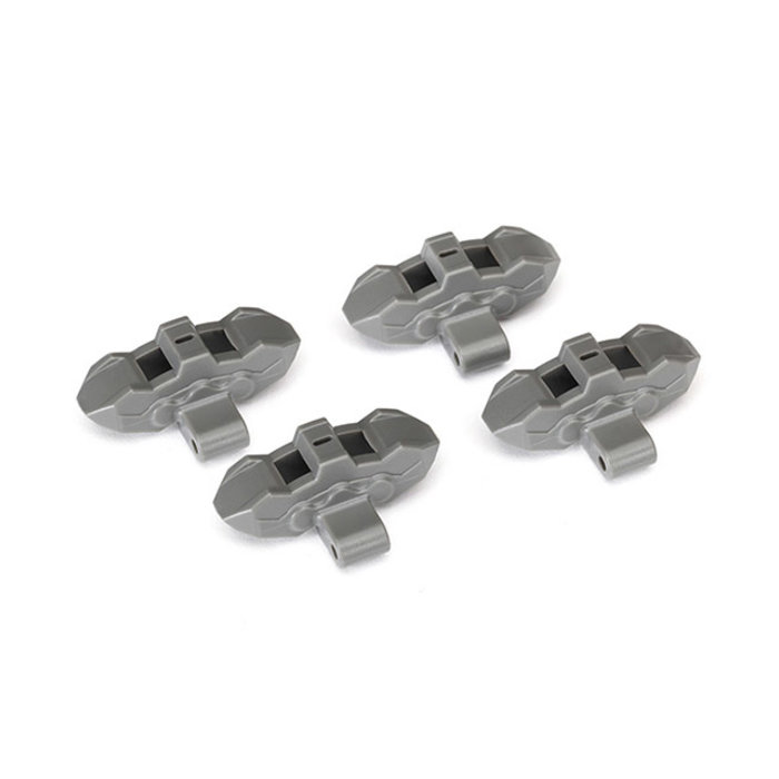 Traxxas 8567 - Brake calipers, front or rear (gray) (4)