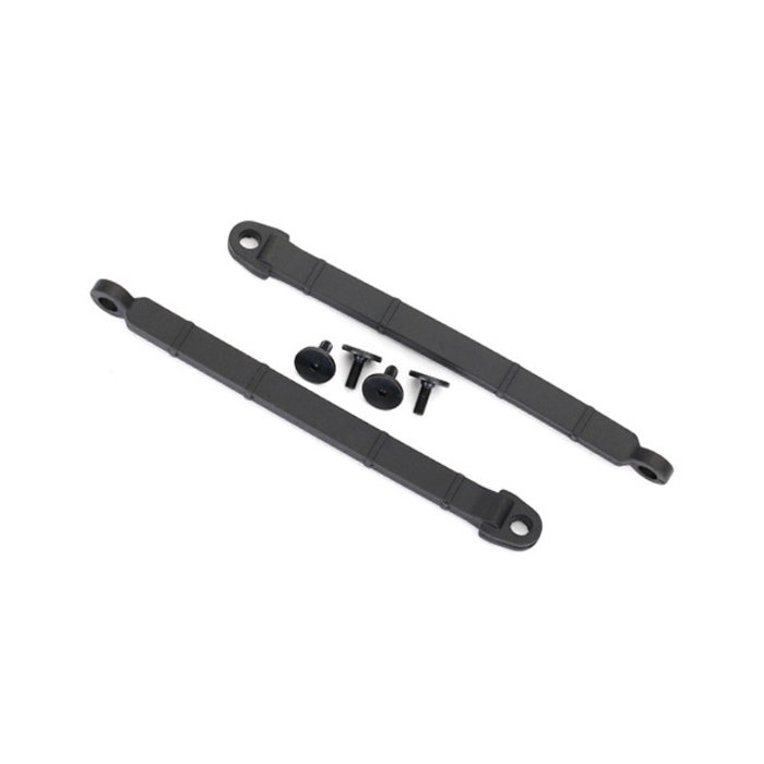 Traxxas 8548 - Limit Strap, Rear Suspension (2)/ 3x8 flat-head screw (4)