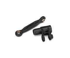 Traxxas 7747 - Servo horn, steering/ linkage, steering (46mm, assembled with pivot balls)