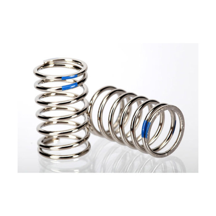Traxxas 7245A - Spring, shock (nickel finish) (GTR) (2.925 rate, blue) (1 pair)
