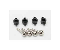 Traxxas 7033 - Pivot balls (4)/ pivot ball caps (4)