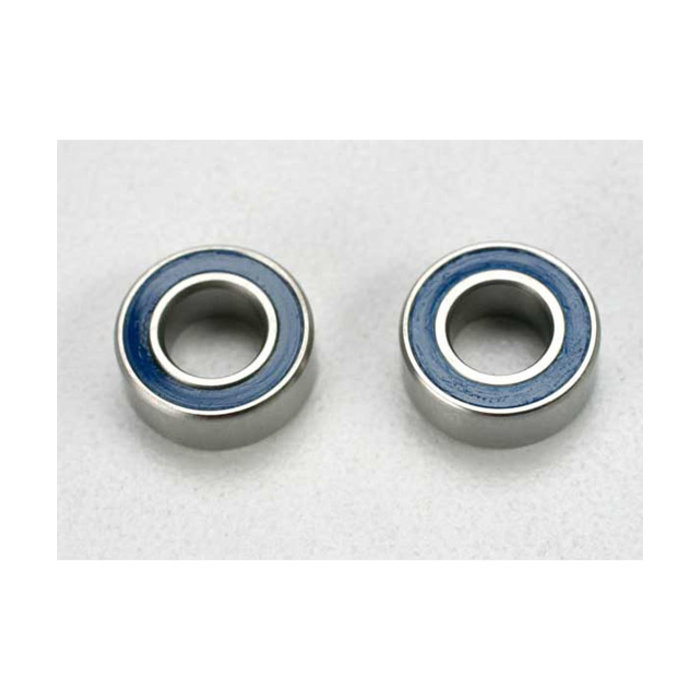 Traxxas 5115 - Ball bearings, blue rubber sealed (5x10x4mm) (2)