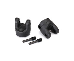 Traxxas 8658 - Yokes, transmission (2)/ 4x15mm screw pins (2)