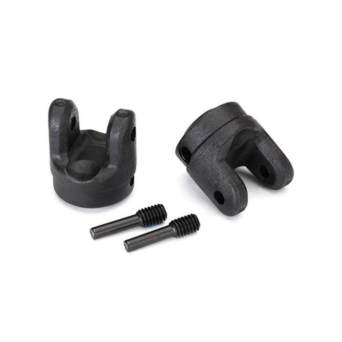 Traxxas 8658 - Yokes, transmission (2)/ 4x15mm screw pins (2)