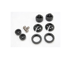 Traxxas 5465 - Caps and spring retainers, GTR shock (upper cap (2)/ hollow balls (2)/ bottom cap (2)/ upper retainer (2)/ lower retainer (2))