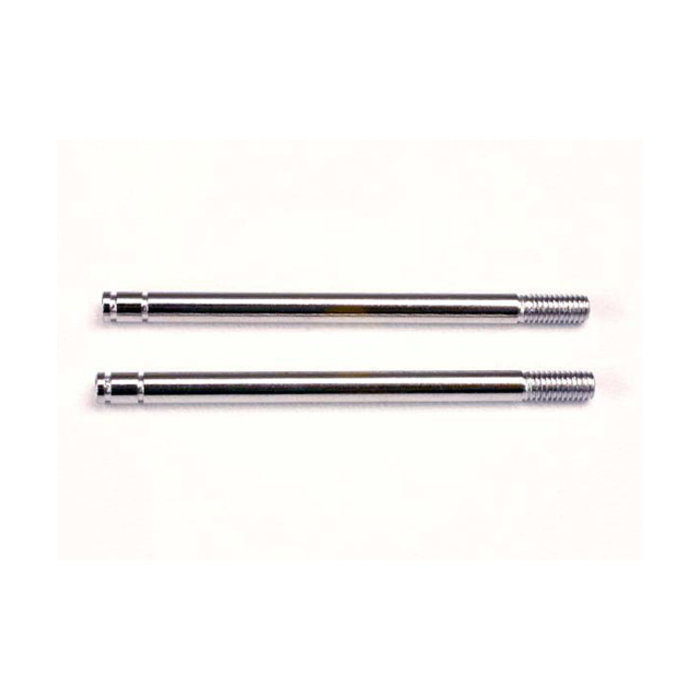 Traxxas 1664 - Shock shafts, steel, chrome finish (long) (2)