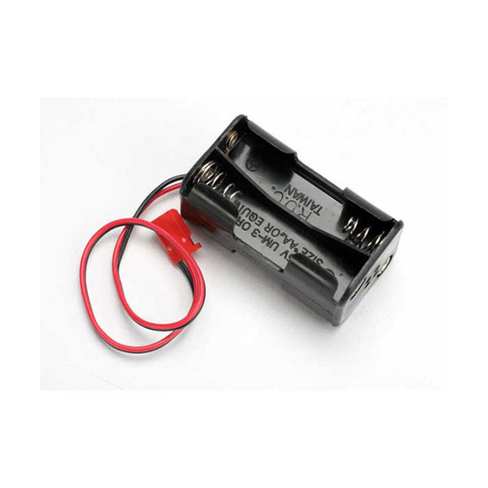 Traxxas 3039 - Battery holder, 4-cell (no on/off switch) (for Jato and others that use a male Futaba style connector)