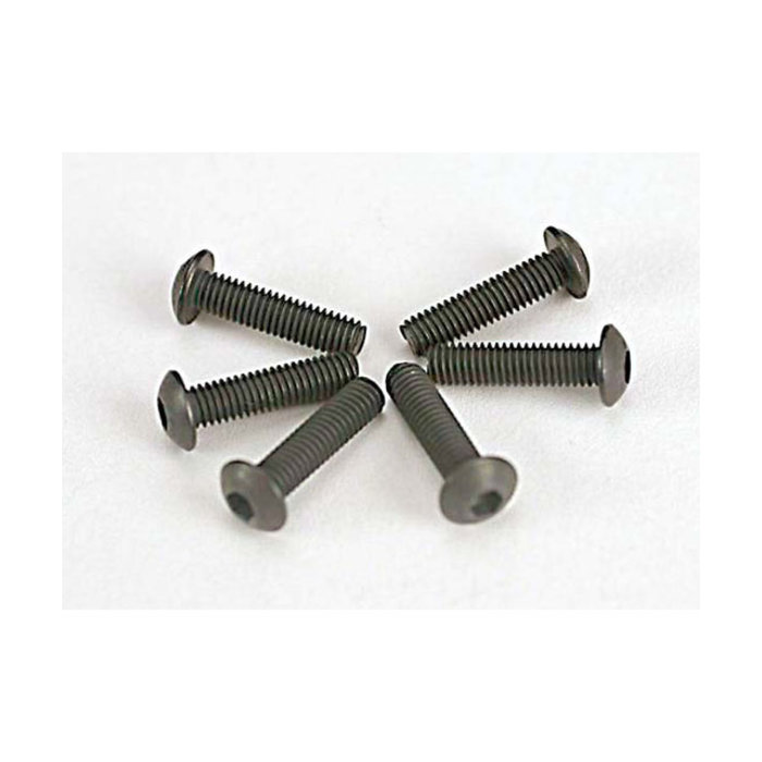 Traxxas 2578 - Screws, 3x12mm button-head machine (hex drive) (6)