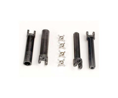 Traxxas 1951 - Half shafts, long truck (external-splined (2) & internal-splined (2)/ metal U-joints (4)