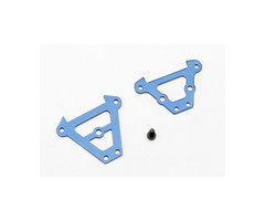 Traxxas 7023 - Blue Aluminum Bulkhead Tie Bars (F&R)