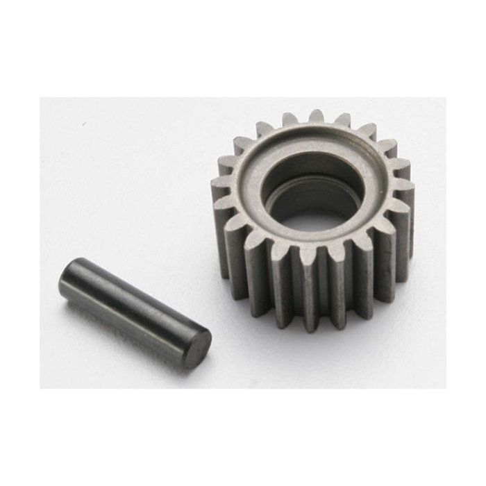 Traxxas 3996X - Idler gear, 20-tooth/ idler gear shaft