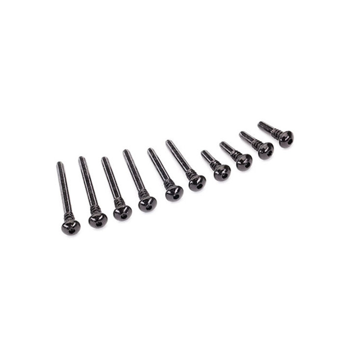 Traxxas 8940 - Suspension screw pin set, front or rear (hardened steel), 4x18mm (4), 4x38mm (2), 4x33mm (2), 4x43mm (2)