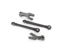 Traxxas 8596 - Linkage, sway bar, front (2) (assembled with hollow balls)/ sway bar arm (left & right)