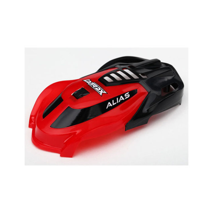 Traxxas 6611 - CANOPY, ALIAS®, RED/ 1.6X5MM BCS (SELF-TAPPING) (3)