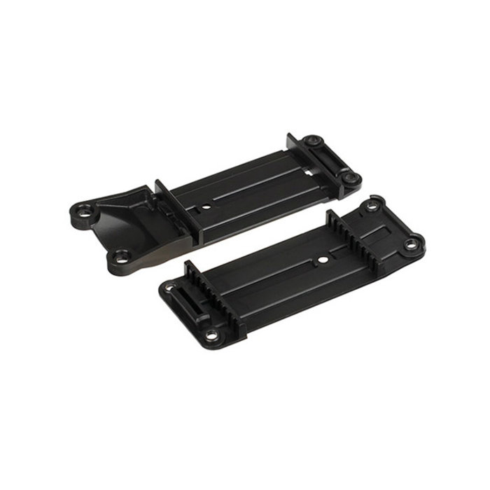 Traxxas 7716 - Mount, tie bar, front (1)/ rear (1)