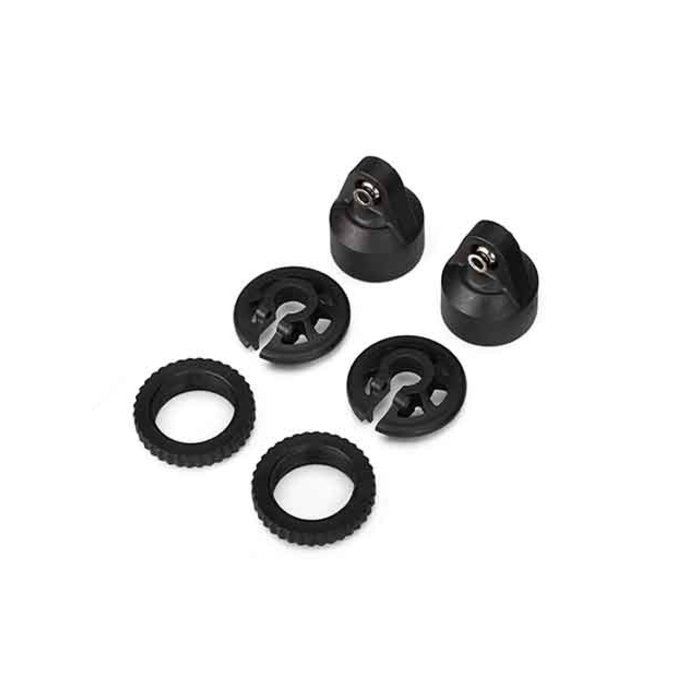 Traxxas 7764 - Shock caps, GTX shocks/ spring perch/ adjusters/ 2.5x14mm CS (2) (for 2 shocks)