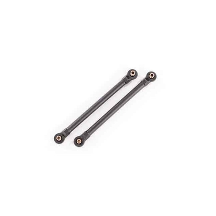 Traxxas 8997 - Toe links, 119.8mm (108.6mm center to center) (black) (2) (for use with #8995 WideMaxx® suspension kit)