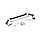 8132 - TRX-4 Chrome Door Handles and Wipers w/ Hardware