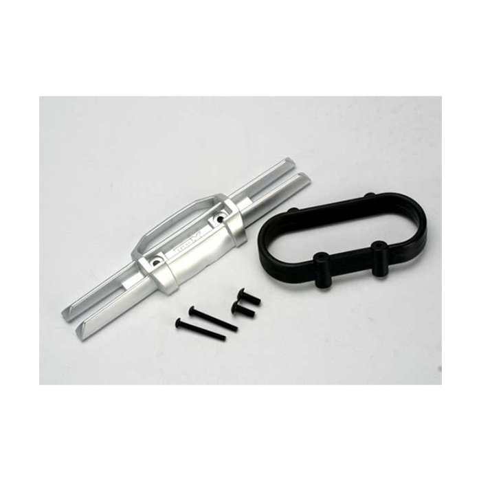 Traxxas 5336 - Bumper, rear/ bumper mount, rear/ 4x10mm BCS (2)/ 3x25mm BCS (2)