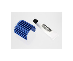 Traxxas 3374 - Heat sink, Velineon® 380 brushless motor, aluminum (blue-anodized)