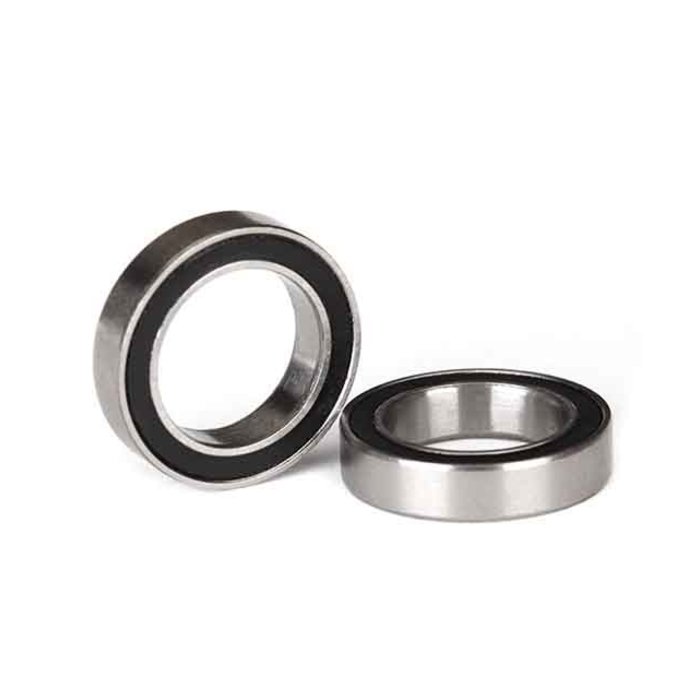 Traxxas 5120A - Ball bearings, black rubber sealed (12x18x4mm) (2)