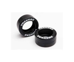 Traxxas 5185 - TIRES, RUBBER (2) (FITS TRAXXAS® WHEELIE BAR WHEELS)