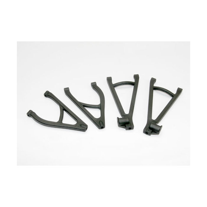 Traxxas 7132R - Suspension arm set, rear, extended wheelbase (lengthens wheelbase 10mm) (includes upper right & left and lower right & left arms)
