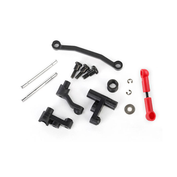 Traxxas 7538X - Steering Bellcranks, Servo Saver/ Spring/ Spring Retainer/ Posts/ Draglink