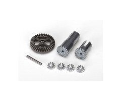 Traxxas 7579X - Gear Set, differential, metal (output gears (2)/ spider gears (4)/ ring gear, 35T (1)/ 2x14.8mm pin (1))