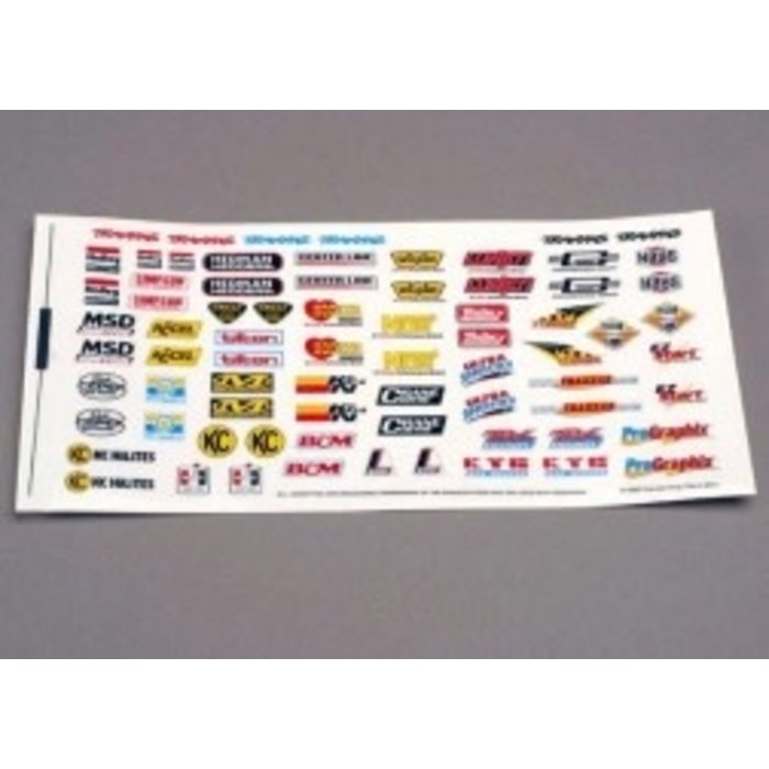 Traxxas 2514 - Decal sheet, racing sponsors