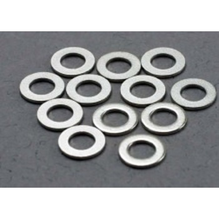 Traxxas 2746 - Washers, 3x6mm metal (12)