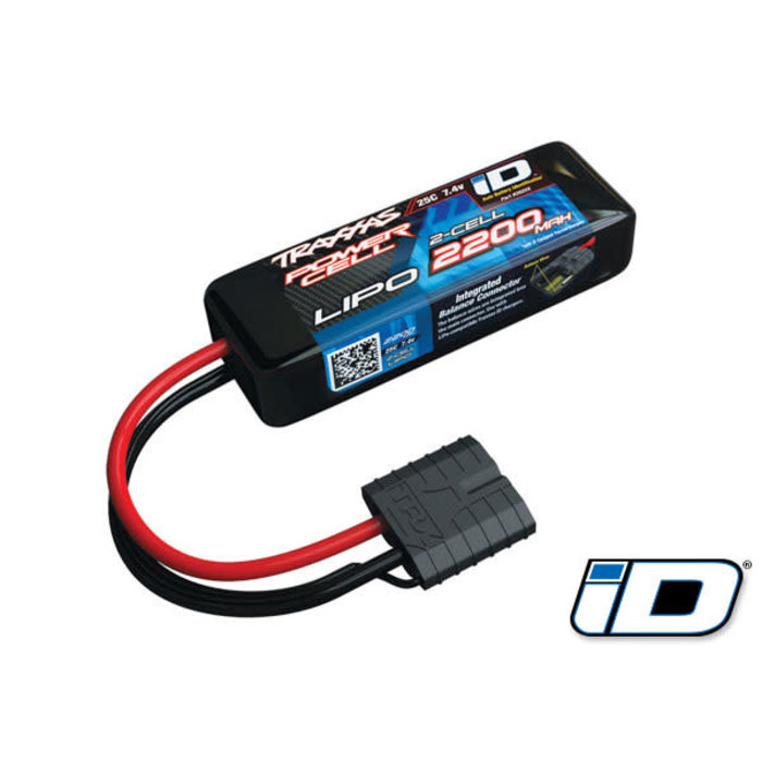 Traxxas 2820X - 2200mAh 7.4v 2-Cell 25C LiPo Battery