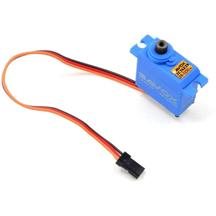 Savöx - Servos Waterproof Digital Micro 0.11/69 6V Ideal for Traxxas 1/16-Scale Model Kit