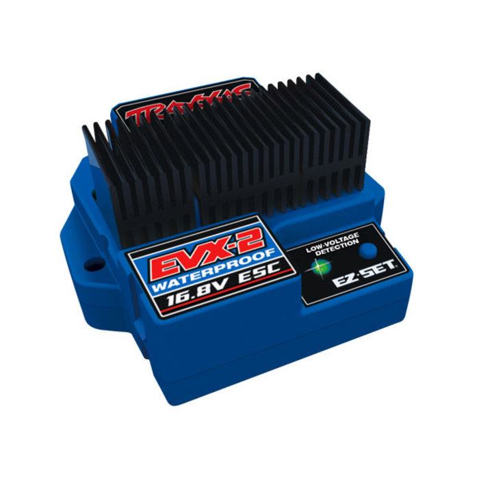 Traxxas 3019R - EVX-2 Electronic Speed Control (land version, low-voltage detection, fwd/rev)