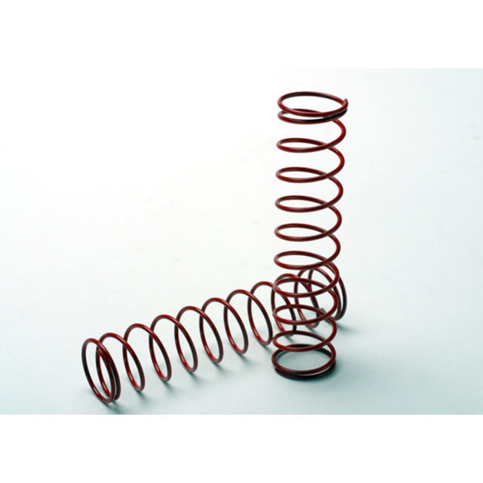 Traxxas 4957 - SPRINGS RED (for Ultra Shocks only) (2.5 rate) (f/r) (2)